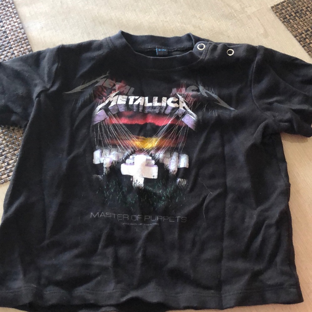 Black 18-24 month metallic shirt